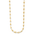 Leslie's 14K Polished Geometric Link Necklace