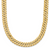 Leslie's 14K Polished and Satin Reversible Fancy Curb Necklace