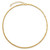 Herco 14K Polished and Braided with  2 Inch Extension Necklace