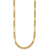 HERCO Gold Mixed Link Necklaces with Toggle