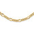 14k Polished Figaro 24.25inch Necklace