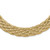 Leslie's 14K Polished Braided Mesh Necklace