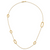 Herco 18K Polished Fancy Oval Link 24 inch Necklace