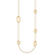 Herco 18K Polished Fancy Oval Link 24 inch Necklace