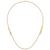 Herco 18K Polished Fancy 2-Strand Oval Link 31.5 inch Necklace