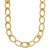 HERCO Gold Oval Link Necklaces