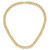 Leslie's 14K Polished and Satin Fancy Circle Link Necklace