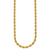 HERCO Gold Hollow Rope Chain Necklaces