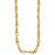 Leslie's 14K Polished Fancy Twisted Link Infinity Necklace