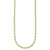 HERCO Gold 3.9mm Solid Fancy Link Necklaces