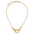 Herco 14K Polished Fancy Contemporary Swirl with  2in Ext. Necklace