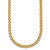 HERCO Gold 3 Row 4.8mm Pantera Necklaces