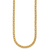 Herco 14K Polished Fancy Oval Barrel Link Necklace