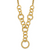 Leslie's 14K Polished Circles Y-Drop with 1in ext. Necklace