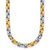 Herco 14K Two-tone Polished 8mm Cable Chain Necklace