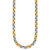 Herco 14K Two-tone Polished 8mm Cable Chain Necklace