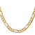Leslie's 14k 6.75mm Concave Open Figaro Chain