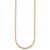 HERCO Gold 3.2mm Solid Fancy Link Necklaces