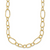 HERCO Gold Textured Link Necklaces
