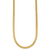 HERCO Gold 4.8mm Omega Style Necklaces