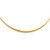 Leslie's 14k Two-tone 3.00-6.00mm Graduated Reversible Omega