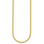 HERCO Gold Solid Braided Necklaces