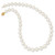 14k 9.5-12mm White Saltwater Cultured South Sea Graduated Pearl Necklace