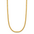 HERCO 24K Gold Flat Oval Link Necklaces