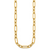 HERCO Gold Mixed Oval Link Necklaces