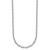 Herco Platinum Polished 4.7mm Solid Cable 18 inch Chain
