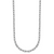 Herco Platinum Polished 4.7mm Solid Cable 30 inch Chain