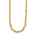 HERCO Gold Solid Flex Anchor Chain Necklaces