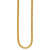 HERCO Gold Hammered Oval Link Necklaces