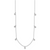HERCO Gold Necklaces with 0.35 ctw. Hanging Diamonds