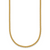 HERCO Gold Round Box Chain Necklaces