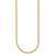 HERCO Gold Round Box Chain Necklaces