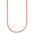 HERCO Gold Solid Oval Open Link Necklaces