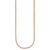HERCO Gold Solid Oval Open Link Necklaces