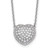 True Origin Lab Grown Diamond Heart Necklaces