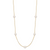 5-6mm Round White FWC Pearl 9-Station Necklaces