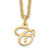 Script Letters A-Z Initial Necklaces