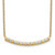 Diamond Curved Bar Necklaces