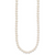 Near Round Freshwater Cultured White Pearl Necklaces