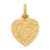 10K Gold  I LOVE YOU Heart Charm