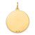 14K Gold  WRESTLING Disc Charm