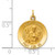 14K Gold  Saint John Medal Charm