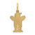 14K Gold  Mini Boy Love Charm