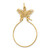 14K Gold  Butterfly Holder Charm