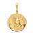 14K Gold  Praying Hands and Serenity Prayer Pendant