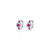 Lafonn Flower Huggie Hoop Earrings